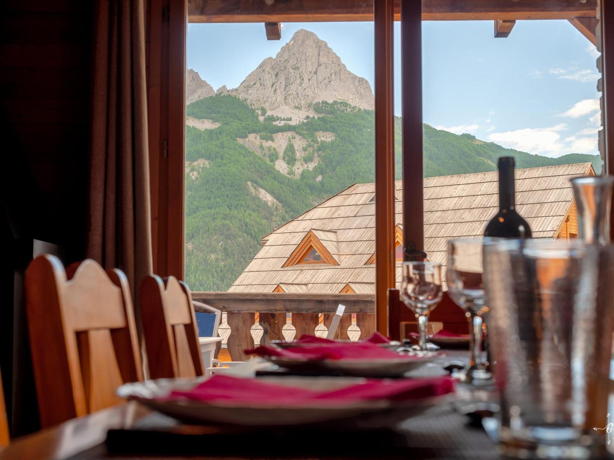 Chalet En Bois Avec 3 Chambres A Pra Loup - Fr-1-165A-47 Uvernet-Fours Екстер'єр фото